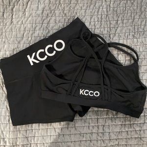 The Chive KCCO bra and shorts set